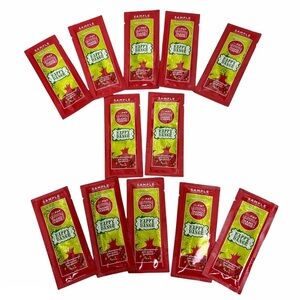PERFECTLY POSH Big Fat Yummy Hand Creme Happy Dance Samples 12 Packets Vegan